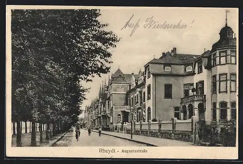 AK Rheydt, Blick in die Augustastrasse