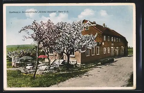 AK Sora OL, Gasthaus und Sommerfrische Schöne Aussicht