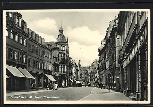 AK Schweinfurt a. M., Strasse