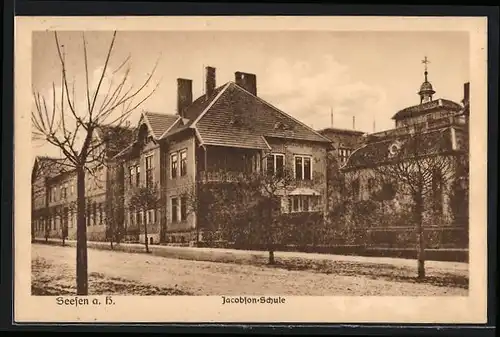 AK Seesen a. H., Jacobson-Schule mit Synagoge