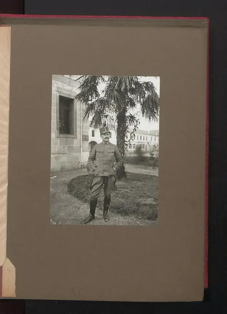 Fotoalbum mit 117 Fotografien, Isonzoschlacht 1917, 16. Korpskommando, Gorizia /Görz, K.u.K., Karl I. v. Österreich 2