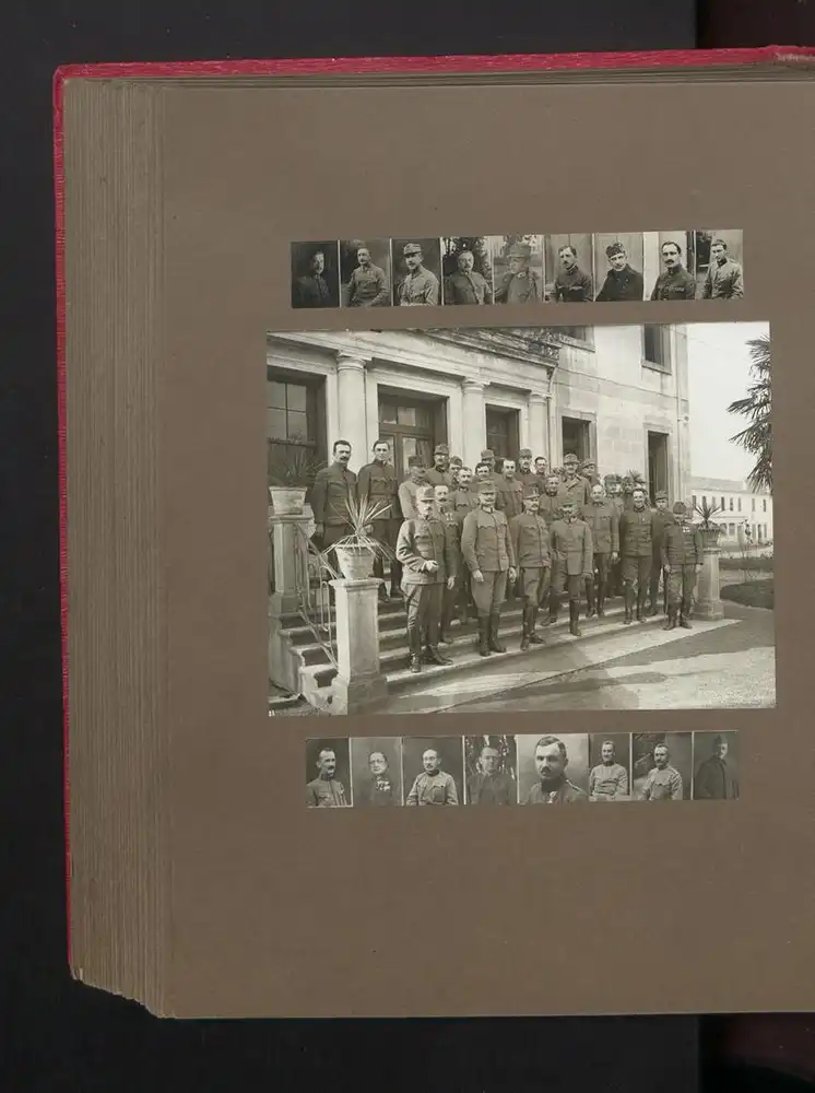 Fotoalbum mit 117 Fotografien, Isonzoschlacht 1917, 16. Korpskommando, Gorizia /Görz, K.u.K., Karl I. v. Österreich 26
