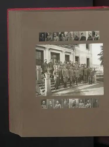 Fotoalbum mit 117 Fotografien, Isonzoschlacht 1917, 16. Korpskommando, Gorizia /Görz, K.u.K., Karl I. v. Österreich