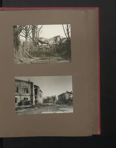 Fotoalbum mit 117 Fotografien, Isonzoschlacht 1917, 16. Korpskommando, Gorizia /Görz, K.u.K., Karl I. v. Österreich