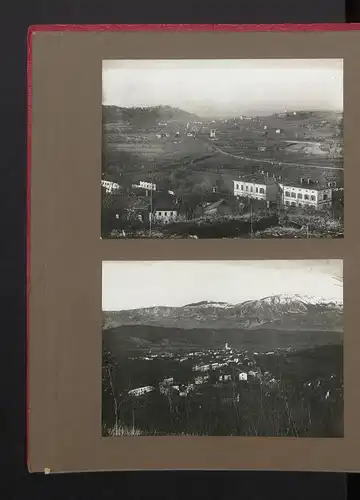 Fotoalbum mit 117 Fotografien, Isonzoschlacht 1917, 16. Korpskommando, Gorizia /Görz, K.u.K., Karl I. v. Österreich