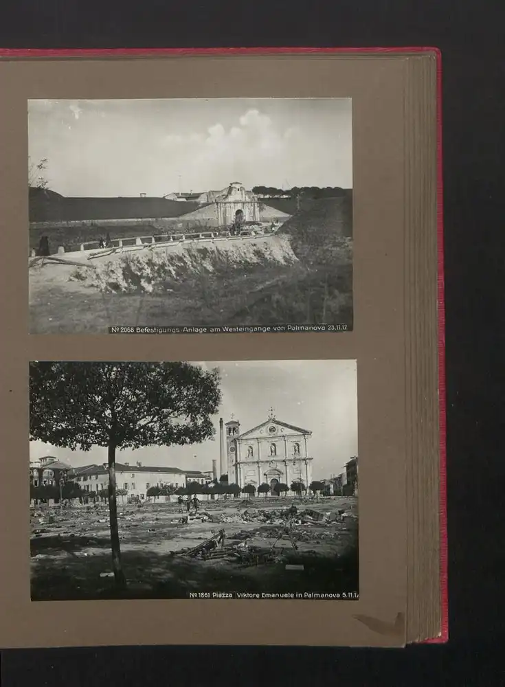 Fotoalbum mit 117 Fotografien, Isonzoschlacht 1917, 16. Korpskommando, Gorizia /Görz, K.u.K., Karl I. v. Österreich 43