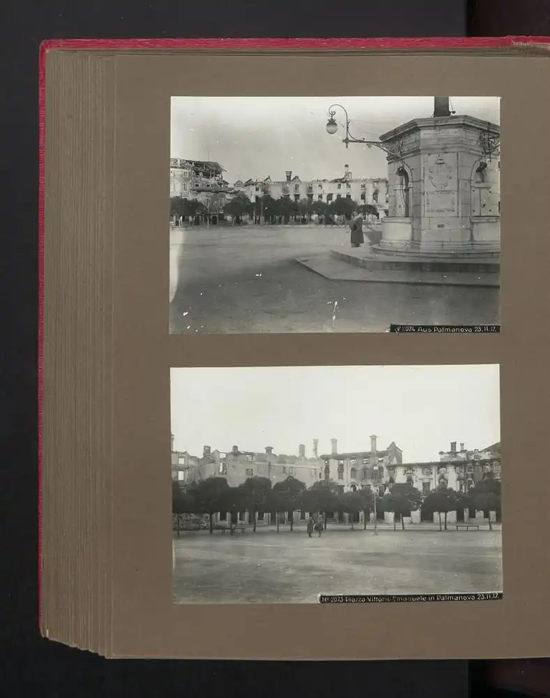 Fotoalbum mit 117 Fotografien, Isonzoschlacht 1917, 16. Korpskommando, Gorizia /Görz, K.u.K., Karl I. v. Österreich 44