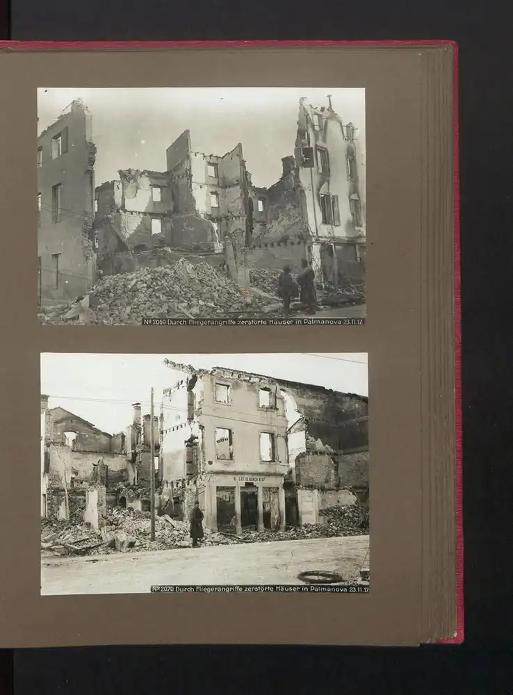 Fotoalbum mit 117 Fotografien, Isonzoschlacht 1917, 16. Korpskommando, Gorizia /Görz, K.u.K., Karl I. v. Österreich 45