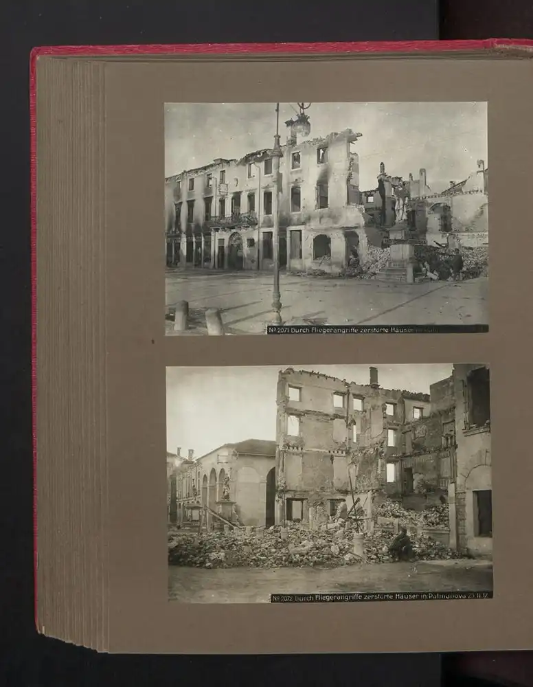 Fotoalbum mit 117 Fotografien, Isonzoschlacht 1917, 16. Korpskommando, Gorizia /Görz, K.u.K., Karl I. v. Österreich 46