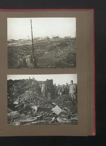 Fotoalbum mit 117 Fotografien, Isonzoschlacht 1917, 16. Korpskommando, Gorizia /Görz, K.u.K., Karl I. v. Österreich