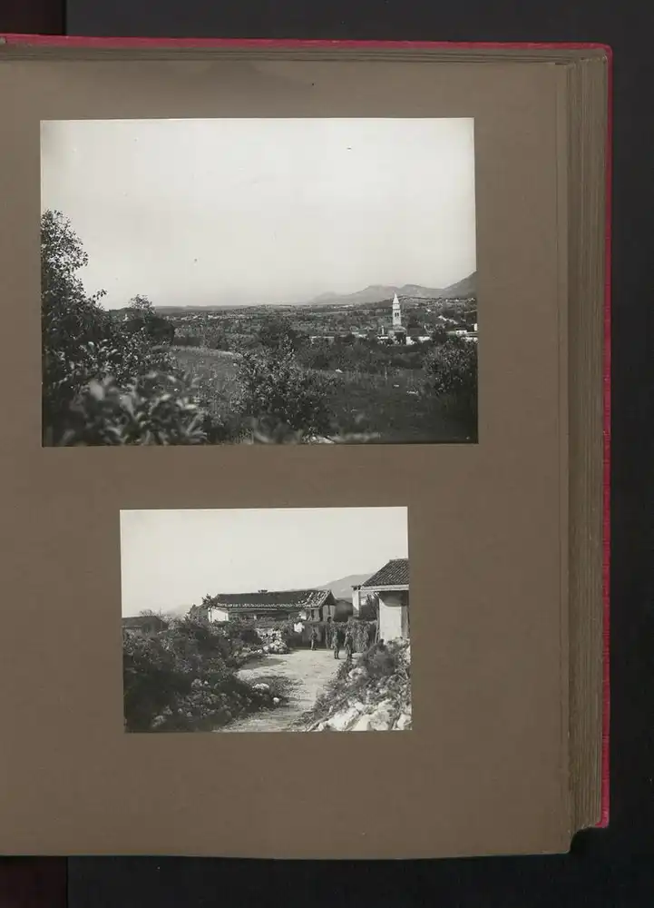 Fotoalbum mit 117 Fotografien, Isonzoschlacht 1917, 16. Korpskommando, Gorizia /Görz, K.u.K., Karl I. v. Österreich 5