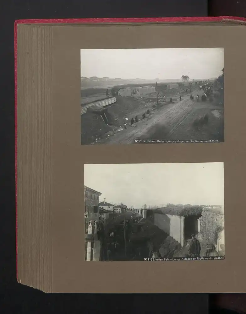 Fotoalbum mit 117 Fotografien, Isonzoschlacht 1917, 16. Korpskommando, Gorizia /Görz, K.u.K., Karl I. v. Österreich 54