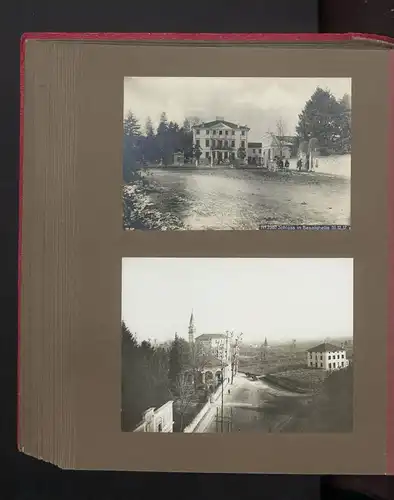 Fotoalbum mit 117 Fotografien, Isonzoschlacht 1917, 16. Korpskommando, Gorizia /Görz, K.u.K., Karl I. v. Österreich