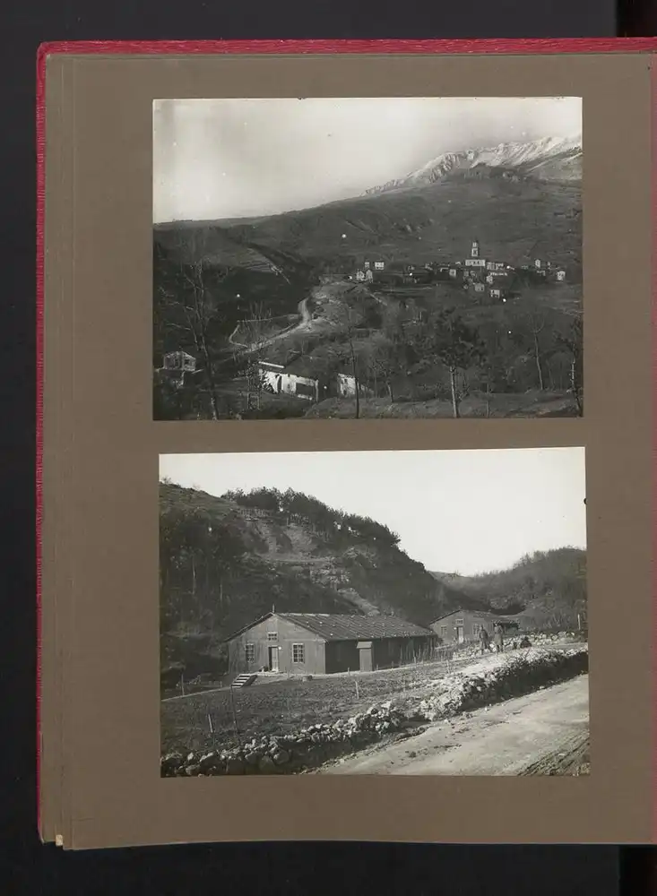 Fotoalbum mit 117 Fotografien, Isonzoschlacht 1917, 16. Korpskommando, Gorizia /Görz, K.u.K., Karl I. v. Österreich 6
