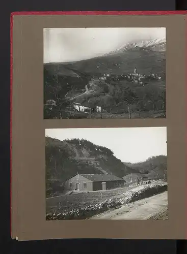 Fotoalbum mit 117 Fotografien, Isonzoschlacht 1917, 16. Korpskommando, Gorizia /Görz, K.u.K., Karl I. v. Österreich