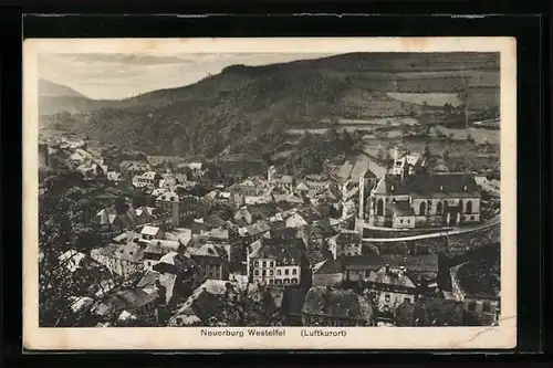 AK Neuerburg i. Westeifel, Ortsansicht aus der Vogelschau