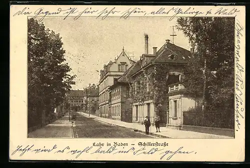 AK Lahr, Kinder in der Schillerstrasse