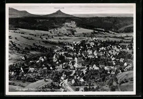 AK Jungingen, Fliegeraufnahme des Ortes