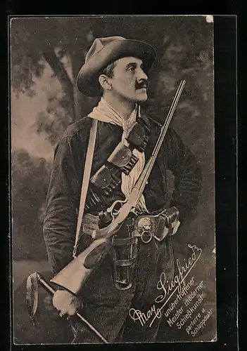 AK Max Siegfried, unübertroffener Meister moderner Schiesskunst