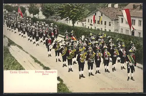 AK Matrei, Schützen-Kompagnie in Tiroler Tracht