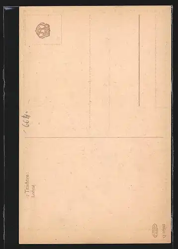 Künstler-AK Tiroler Trachten, Lechtal