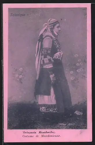 AK Costume de Macedonienne