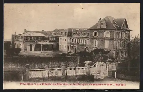 AK Asnelles-sur-Mer, Preventorium des Enfants des Chemins de Fer Francais