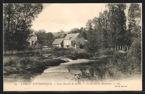 AK Saint-Martin-de-Sallen, Le Moulin de Boudinier