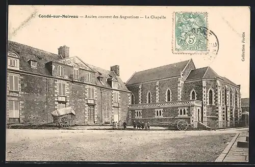 AK Condé-sur-Noireau, Ancien couvent des Augustines, La Chapelle