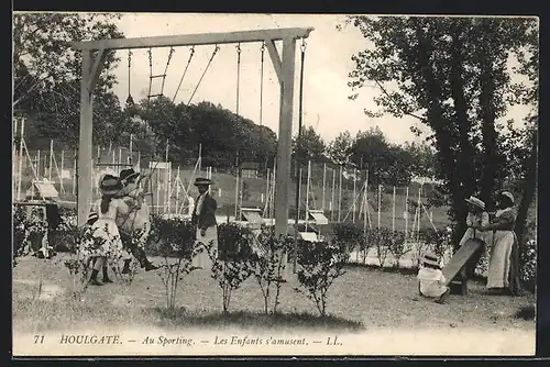 AK Houlgate, Au Sporting, Les Enfants s`amusent