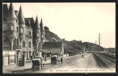 AK Houlgate, L`Hotel de la Mer et la Route de Dives