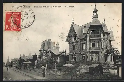 AK Houlgate, Rue des Bains, Le Carillon