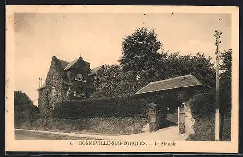 AK Bonneville-sur-Touques, Le Manoir