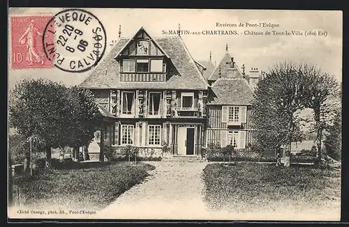 AK St-Martin-aux-Chartrains, château de Tout-la-Ville