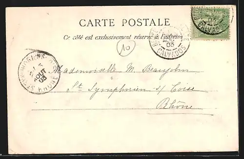 AK Houlgate-sur-Mer, Panorama