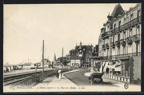 AK Houlgate, L`Hotel Imbert et la Rue des Bains