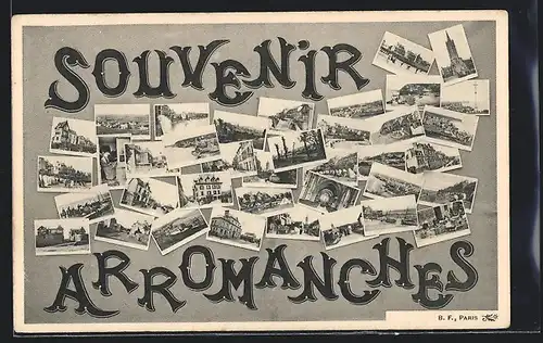 AK Arromanches, Ortsansichten, Souvenir
