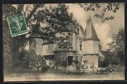 AK Saint-Pierre-sur-Dives, château de Houlbec