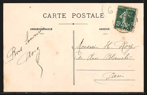 AK Saint-Sever, La Pierre Coupée