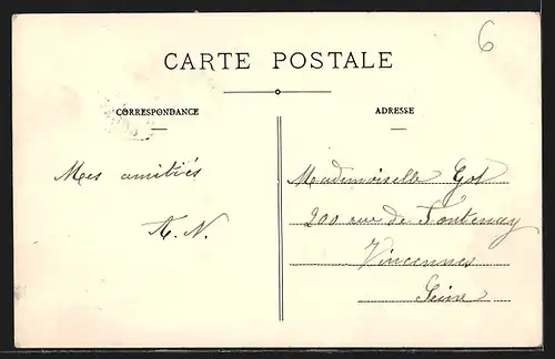 AK Saint-Sever, La Pierre Coupée