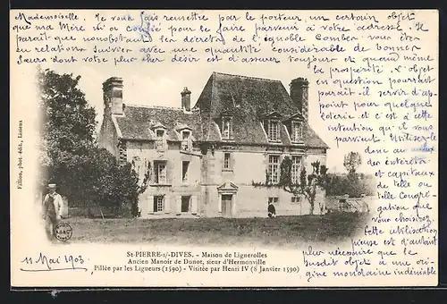 AK St-Pierre-sur-Dives, Maison de Lignerolles