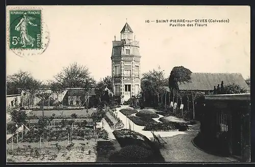 AK St-Pierre-sur-Dives, Pavillon des Fleurs