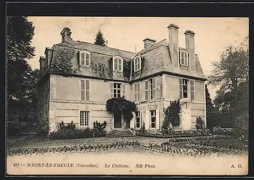 AK Magny-le-Freule, Le Chateau