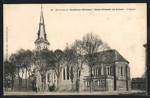 AK Saint-Germain-du-Criouit, L`Eglise