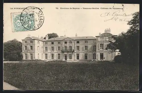 AK Vaux-sur-Seulles, Chateau de Vaussieux