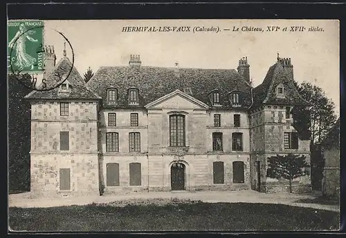 AK Hermival-les-Vaux, Le Chateau