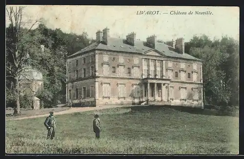 AK Livarot, Chateau de Neuville