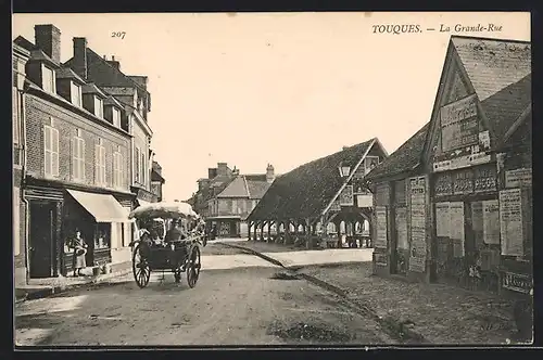 AK Toucques, La Grande-Rue
