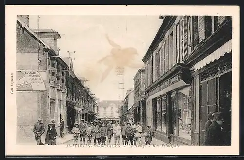 AK St-Martin-des-Besaces, Le Bourg, Rue Principale