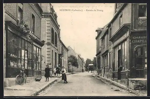AK Mézidon, Entrée du Bourg